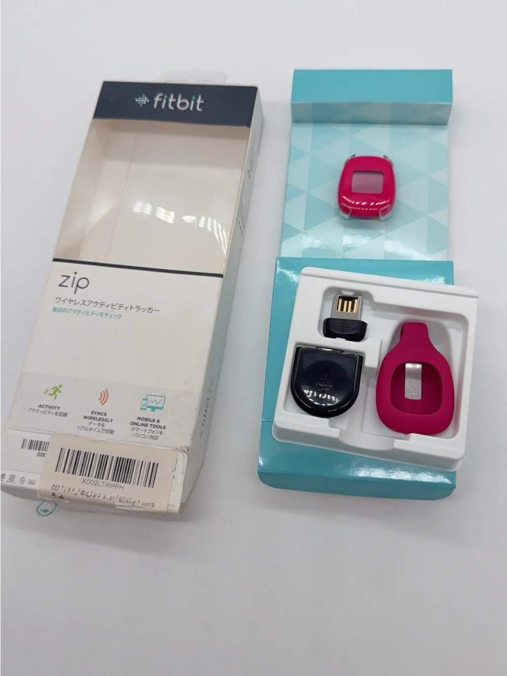 New Fitbit Zip Wireless Activity Tracker - Magenta Pink - FB301M NEW SEALED